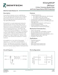 ECLAMP8052PQTCT數據表 封面