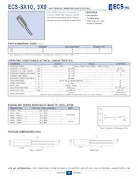 ECS-327-18-9-F Datasheet Copertura