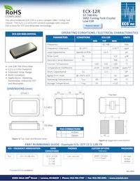 ECS-.327-6-12R-TR Datasheet Cover