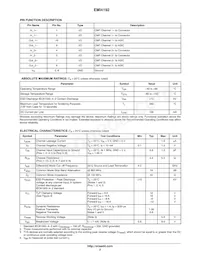 EMI4192MTTAG Datasheet Page 2