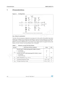 EMIF02-MIC07F3 Datasheet Pagina 2