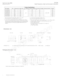 FP1109-1R0-R Datasheet Pagina 2