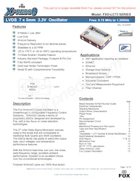 FXO-LC735R-128.00 Datenblatt Cover
