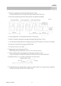 GRJ033R61A105ME11D Datasheet Page 9