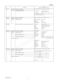 GRM0335C1E560FA01J Datasheet Pagina 3