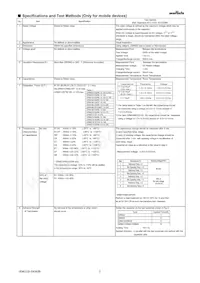 GRM033R60J225ME15E Datasheet Page 2