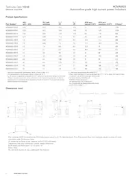 HCMA0503-6R8-R Datasheet Pagina 2