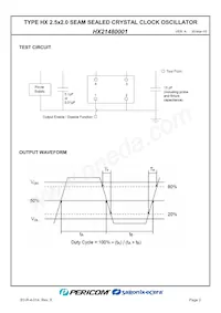 HX21480001 Datasheet Page 4