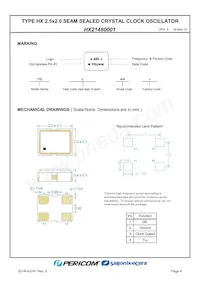 HX21480001 Datasheet Page 6