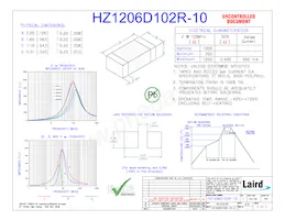 HZ1206D102R-10 Datasheet Copertura