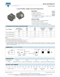 IFLR2727EZERR15M01 Datasheet Cover