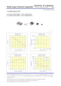 JMK042BJ222MC-W Datasheet Page 2