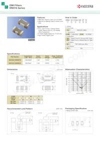 KNH16C104DA5TS Datasheet Cover