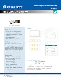 LDF620005 데이터 시트 표지