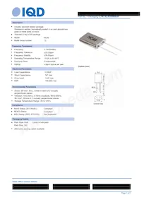 LFXTAL003086BULK Datenblatt Cover