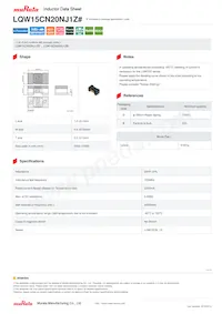 LQW15CN20NJ1ZD Datasheet Cover