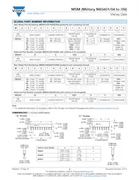 M8340109K1002FCD03 Datasheet Page 2