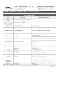 MGV0503330M-10 Datasheet Page 9