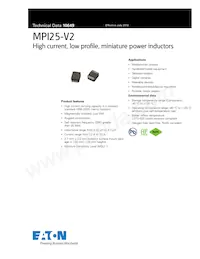MPI2512V2-4R7-R Datasheet Cover