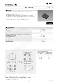 NX3225GA-30.000M-STD-CRG-2 Datenblatt Cover