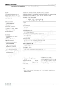 PA2512FKF070R005L Datasheet Pagina 2