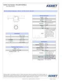 PEG130KH4200QL1 Datenblatt Cover