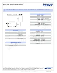 R474N310050A1K Datasheet Cover