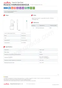 RCE5C1H9R0D0DBH03A數據表 封面