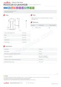 RCE5C2A121J0A2H03B Datasheet Cover