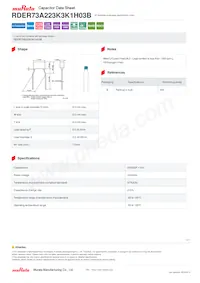 RDER73A223K3K1H03B Datenblatt Cover