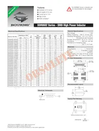SDR0602-8R2ML Datasheet Cover