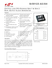 SI50122-A4-GMR Datasheet Cover