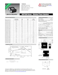 SRP7030-R72M Datasheet Cover