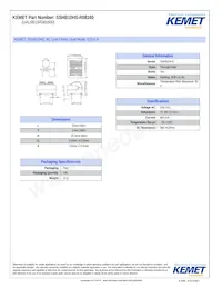 SSHB10HS-R08160 Datasheet Cover