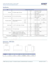 T488R227M004AAE2K0 데이터 시트 페이지 3