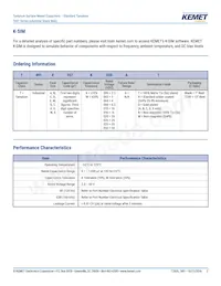 T491R225K016AT Datasheet Page 2