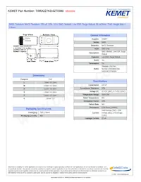 T495X227K010ZTE080 Datenblatt Cover