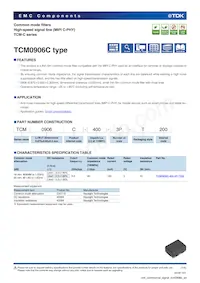 TCM0906C-400-3P-T200 Copertura