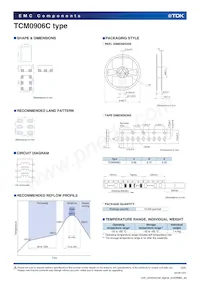 TCM0906C-400-3P-T200 Datasheet Pagina 3