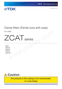 ZCAT20D-BK Datenblatt Cover