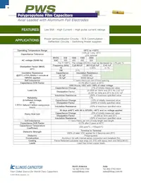 103PWS102KG Datasheet Cover