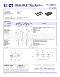 4MA100000Z3BACUGI8 Datasheet Cover