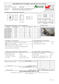 74271833 Datasheet Copertura