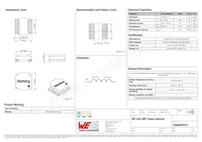 74404052010 Datasheet Copertura