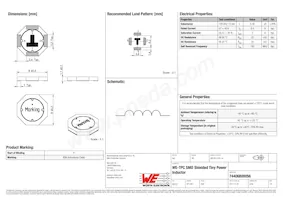 74406800056 Datasheet Cover