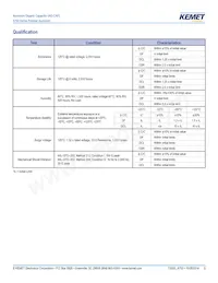 A700W107M002ATE016 Datasheet Page 3