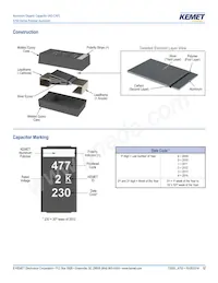 A700W107M002ATE016 데이터 시트 페이지 12