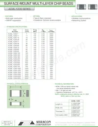 ACML-1206-600-T (3K/REEL) Datenblatt Cover
