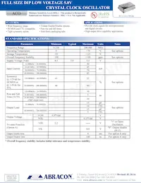 ACO-25.000MHZ-ECS Datasheet Cover