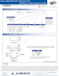 ACO-25.000MHZ-ECS Datasheet Page 2
